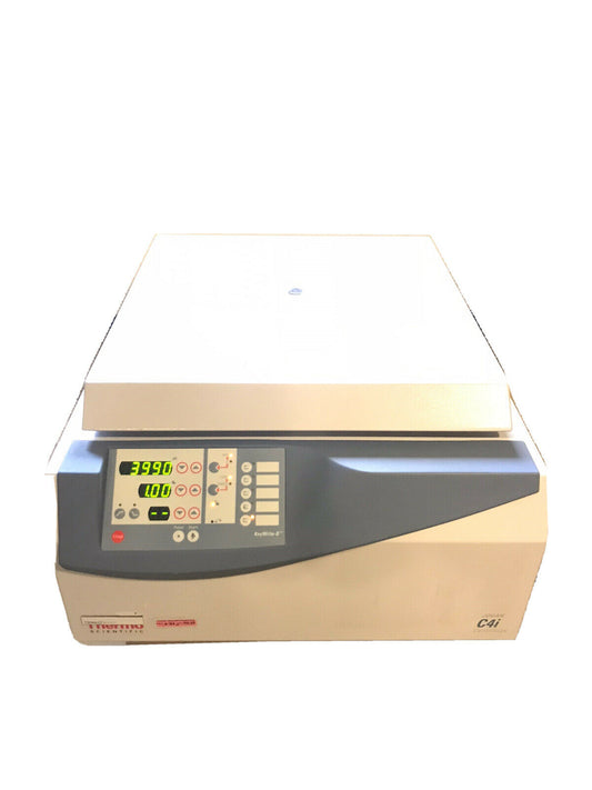 Thermo Scientific Jouan C4i Digital Keypad Centrifuge with Rotor & 4 Buckets C 4i