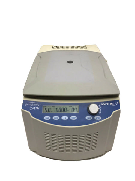 VWR Symphony 2417R Refrigerated Microcentrifuge 120V Tested Video Warranty