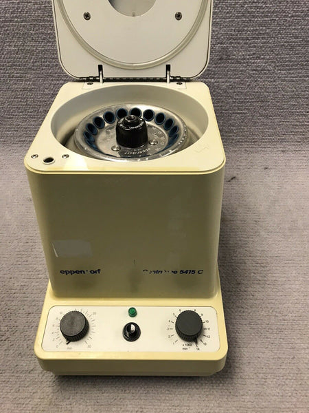 Eppendorf Centrifuge 5415 C Full Tested Rotor Warranty Working Tested 5415c