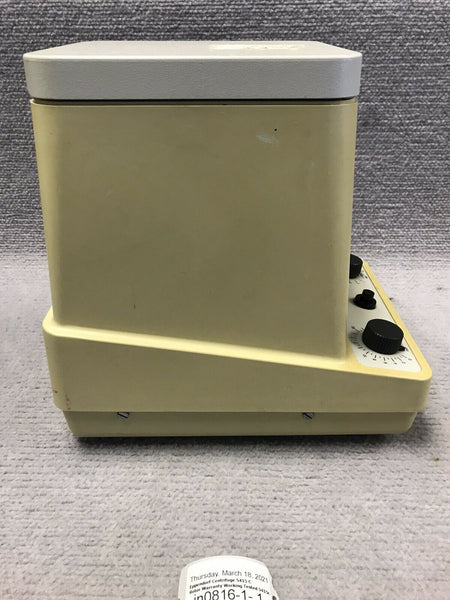 Eppendorf Centrifuge 5415 C Full Tested Rotor Warranty Working Tested 5415c