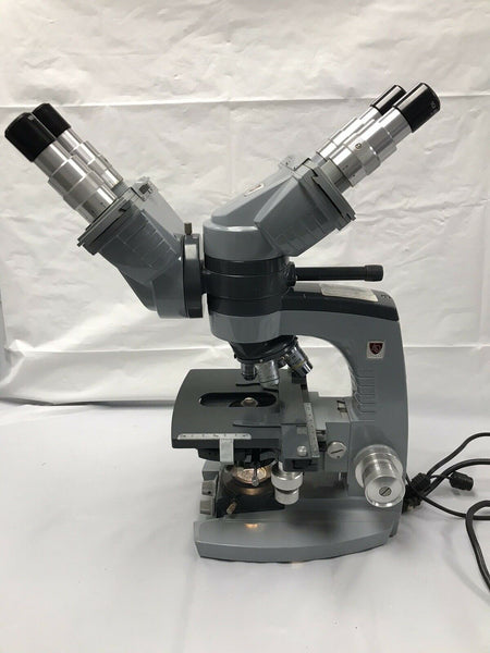 AO Spencer American optical 1036A Dual microscope with objective lens Project