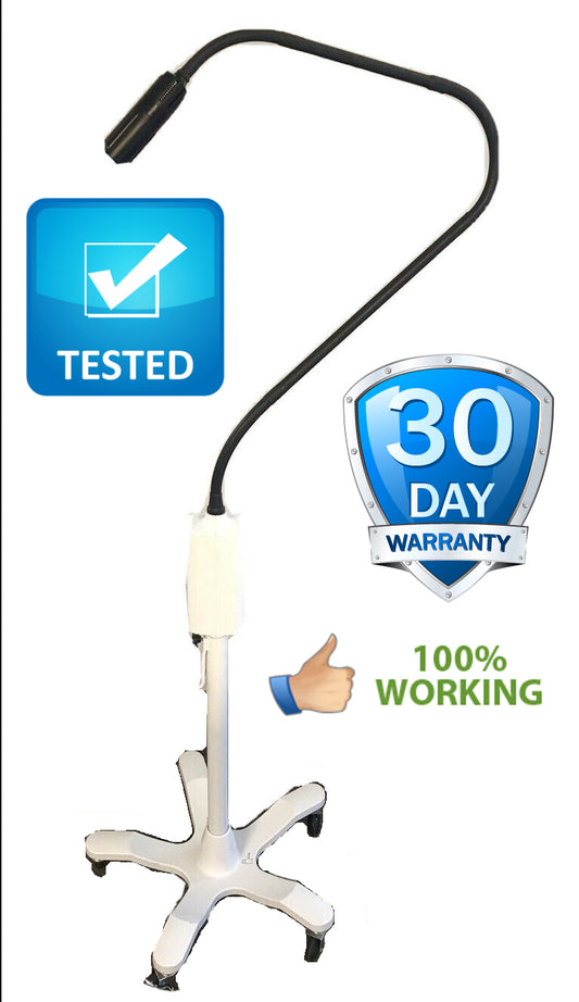 Welch Allyn GS Exam Light IV with Rolling Stand and Power Cord w/  Base