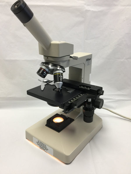 Nikon SE🔬 Microscope 3 Objectives 4x 10x 40x Basic Learning Starter Beginner