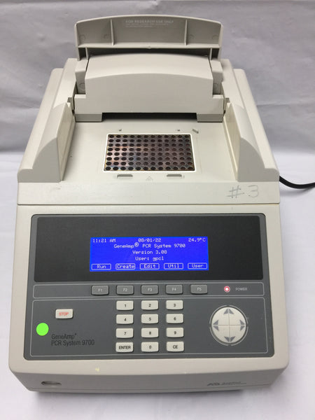 ABI Applied Biosystems GeneAmp PCR 9700 Gold 96-Well Thermocycler Perkin Elmer Video