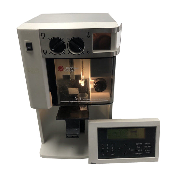 Beckman Coulter Z1-D Particle Cell Counter Size Analyzer Power Up video