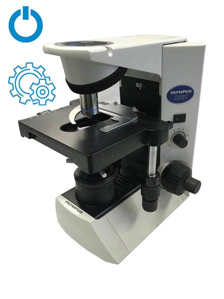 Olympus CX31 Microscope with 3 Objectives  UIS 2 Objectives No Head