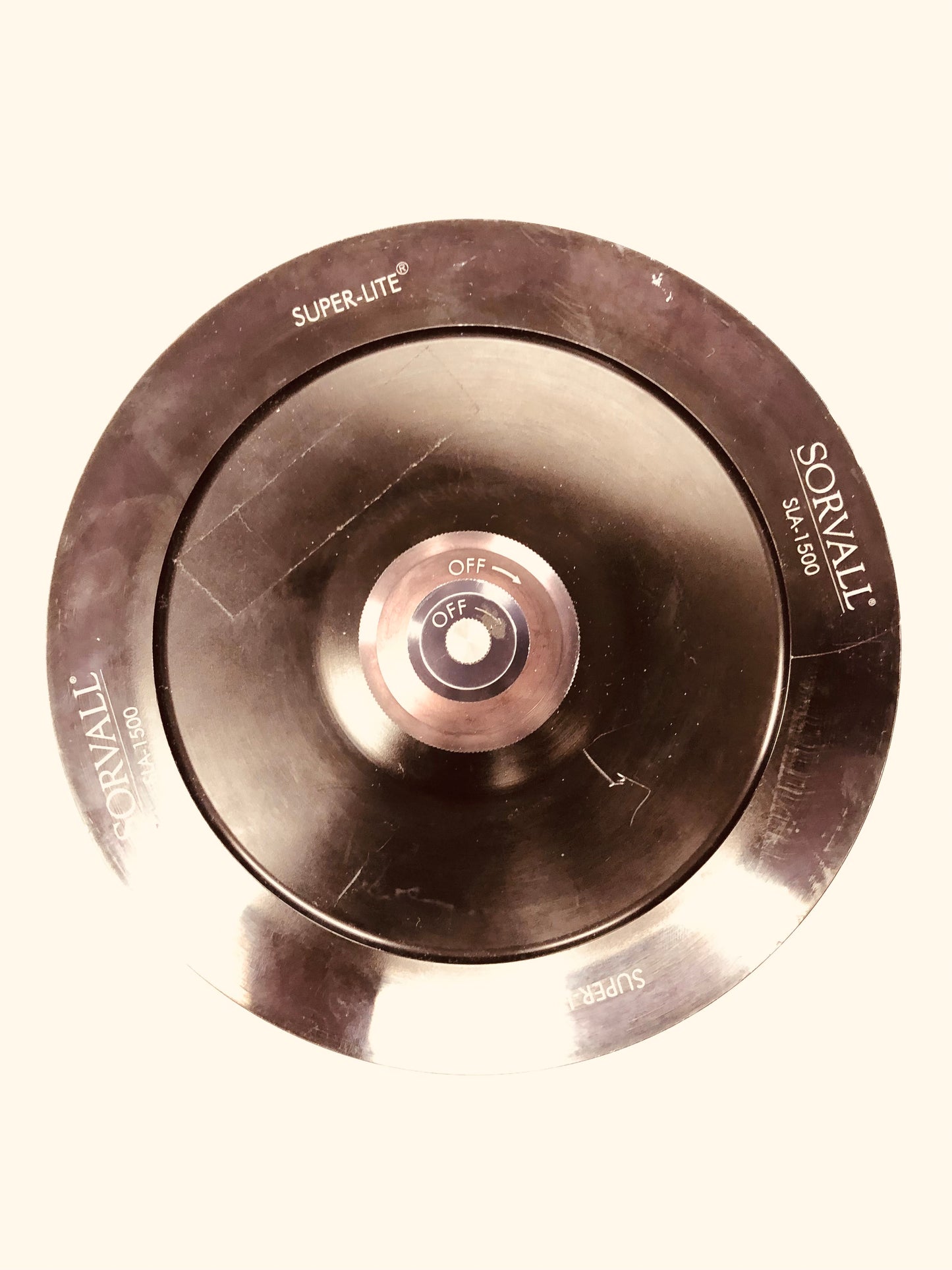 SORVALL SLA-1500 SUPER-LITE CENTRIFUGE ROTOR - AUTOCLAVABLE with 6 50ml adapter
