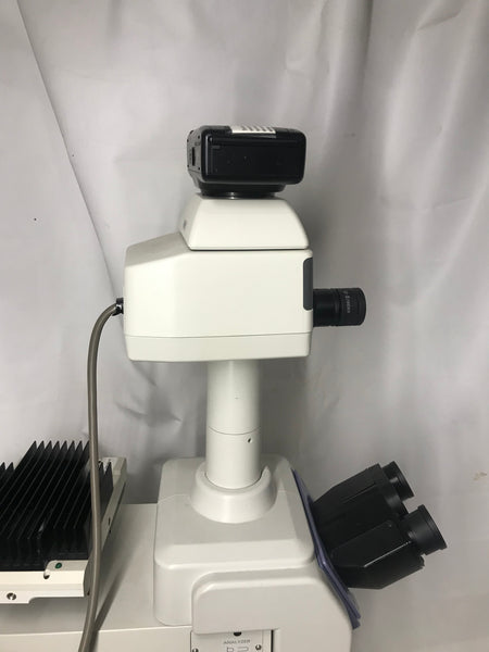 Nikon Fluorescence DIC Eclipse E800 Microscope Trinocular Head Polarized Incomplete  E 800