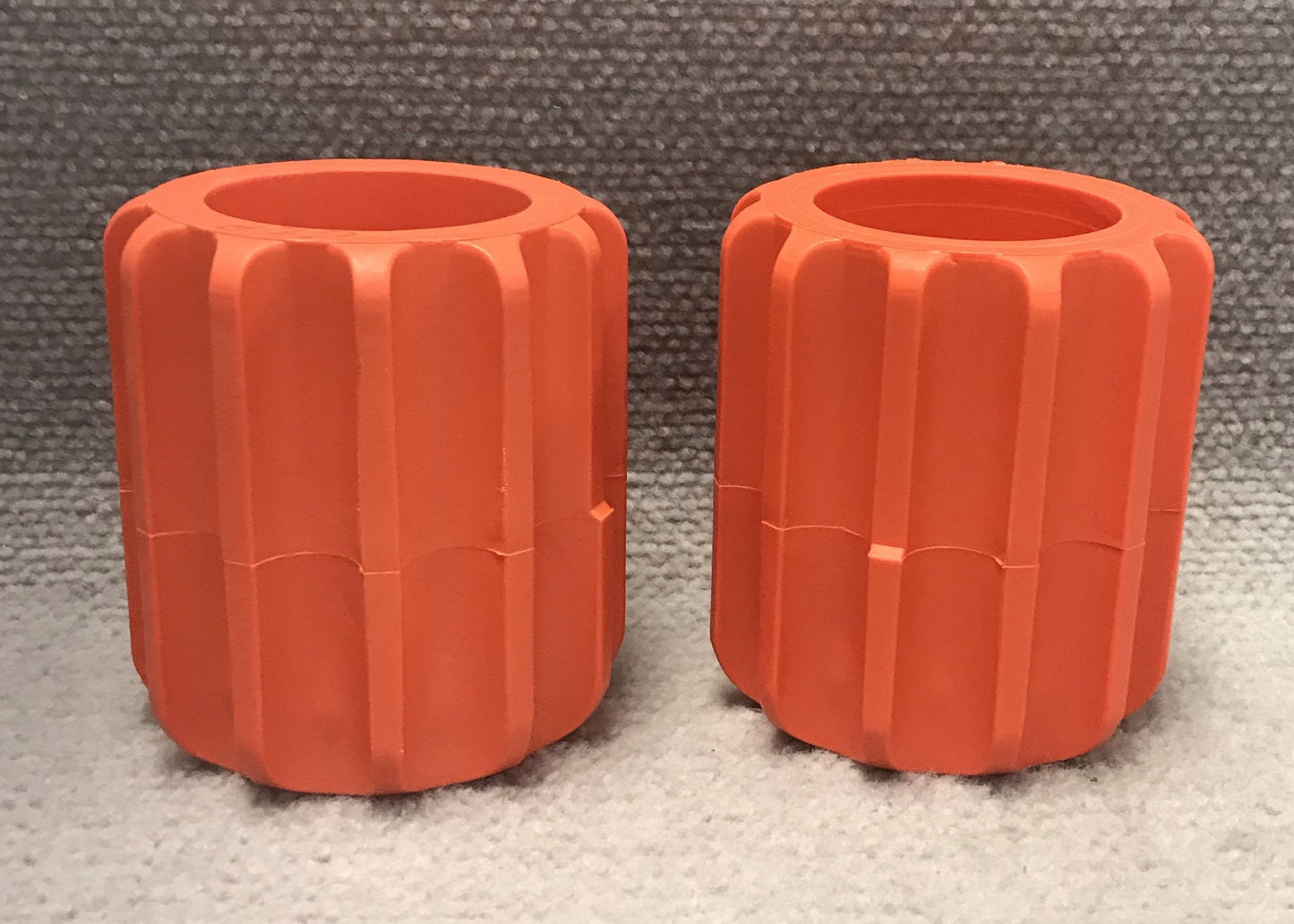 set of 2 Beckman Coulter 369385 - 250Ml Polypropylene Conical Bottle Adapter
