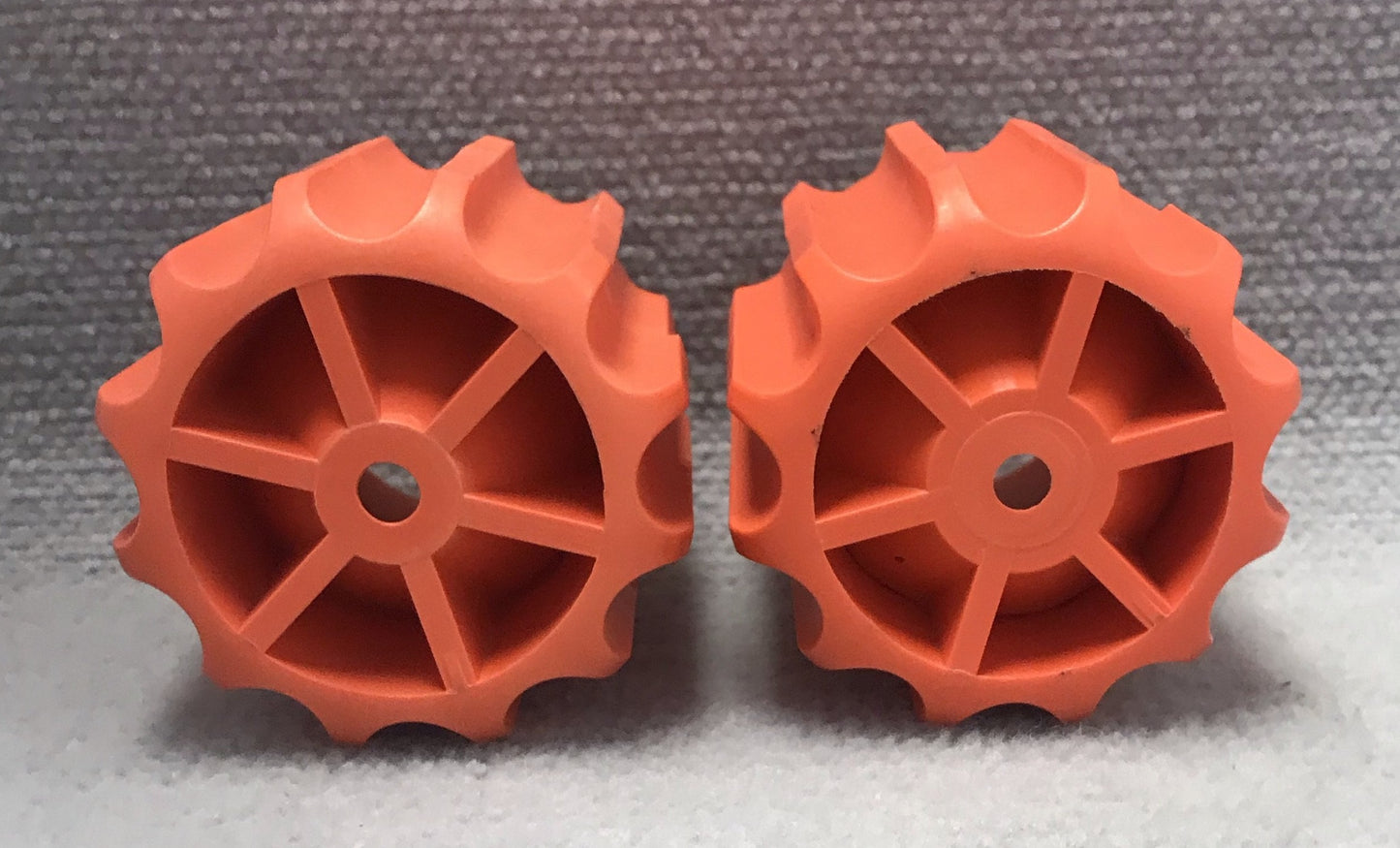set of 2 Beckman Coulter 369385 - 250Ml Polypropylene Conical Bottle Adapter