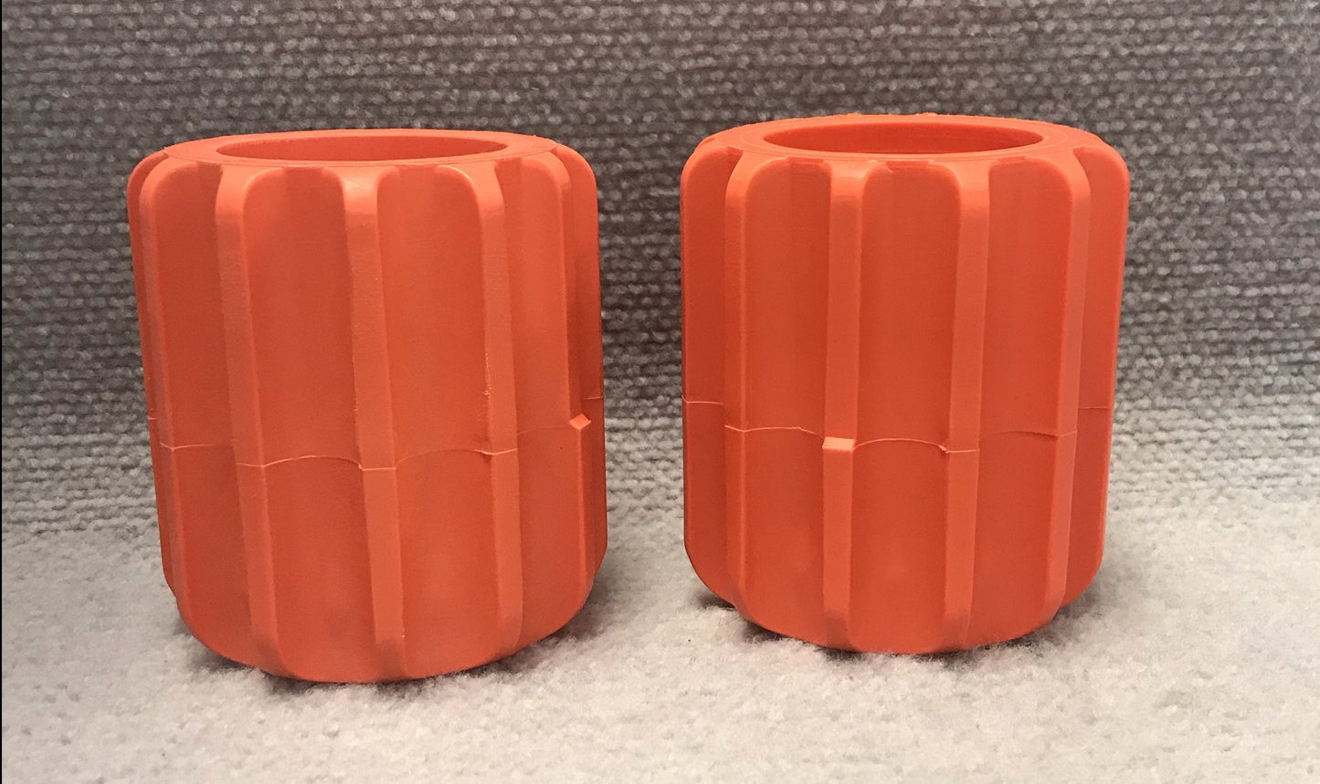 set of 2 Beckman Coulter 369385 - 250Ml Polypropylene Conical Bottle Adapter