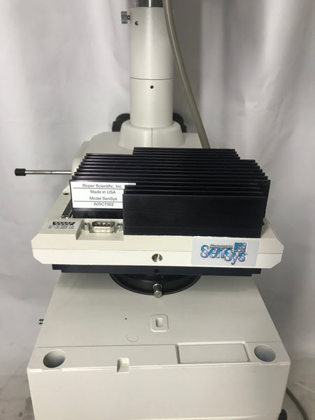 Nikon Fluorescence DIC Eclipse E800 Microscope Trinocular Head Polarized Incomplete  E 800