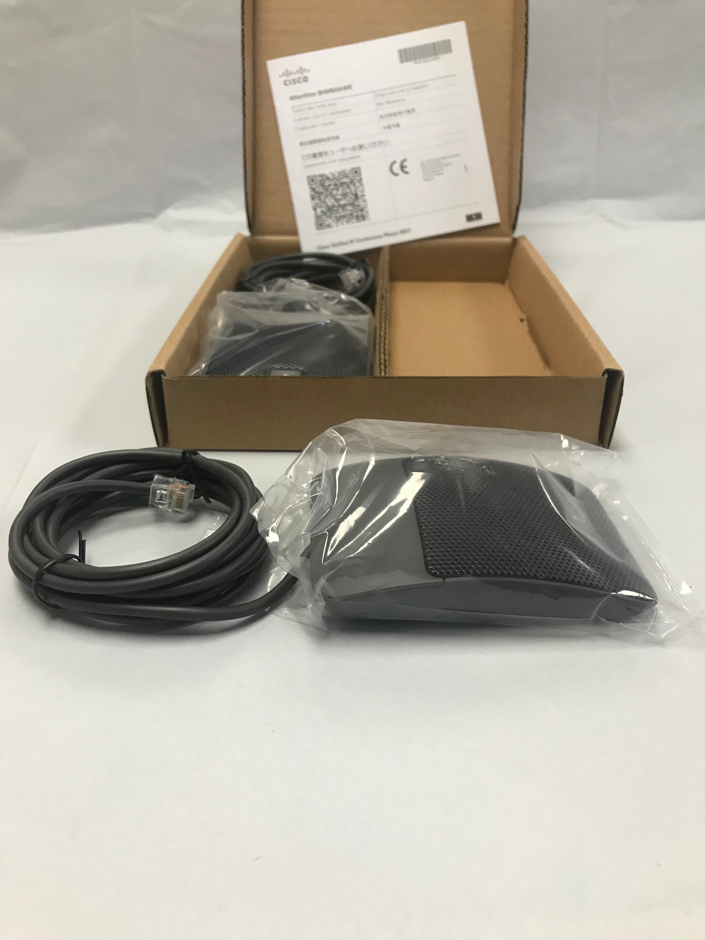 NEW Set 2 Cisco CP-MIC-WIRED-S Microphone 74-11134-01 for CP-8831