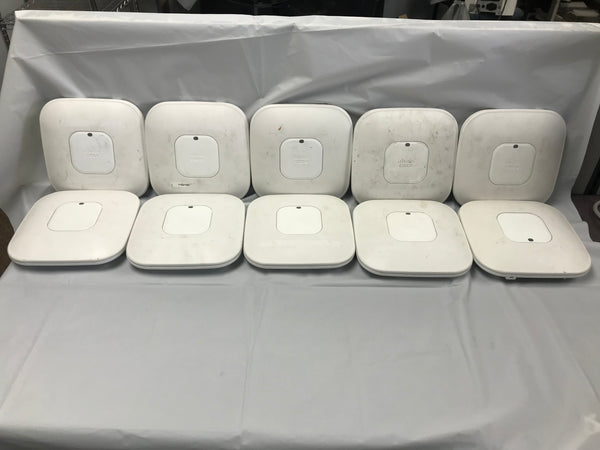 Lot of 10 AIR-CAP3602I-A-K9 Aironet Dual Band Wireless Access Point