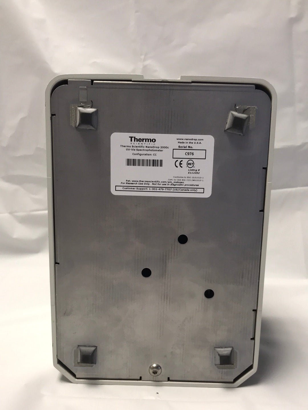Thermo Scientific Nanodrop 2000c UV-VIS Spectrophotometer