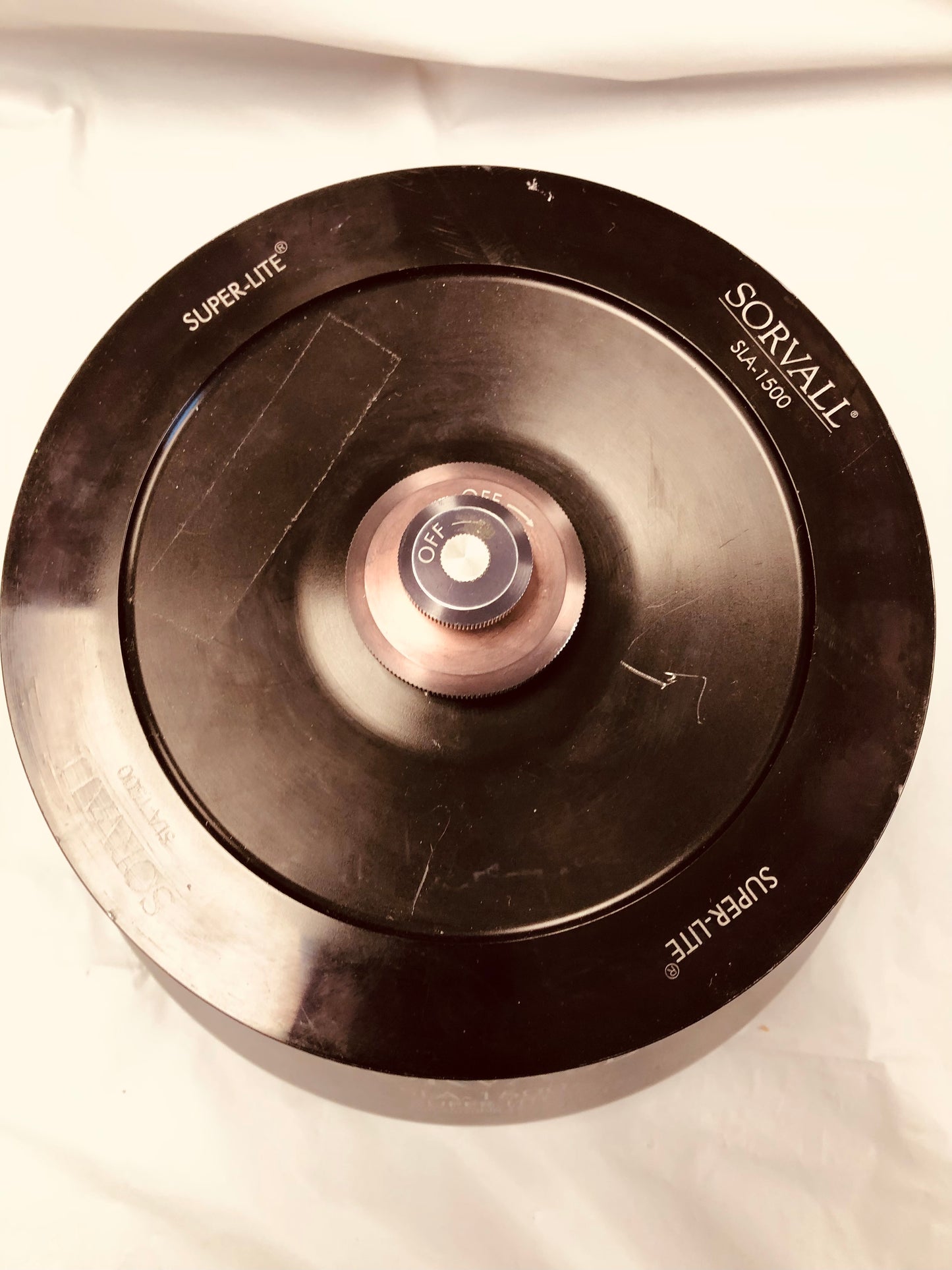 SORVALL SLA-1500 SUPER-LITE CENTRIFUGE ROTOR - AUTOCLAVABLE with 6 50ml adapter