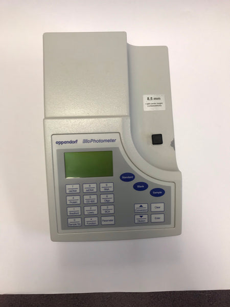 Eppendorf 6131 BioPhotometer Spectrophotom UV/Vis DNA RNA Oligo Protein Bacteria