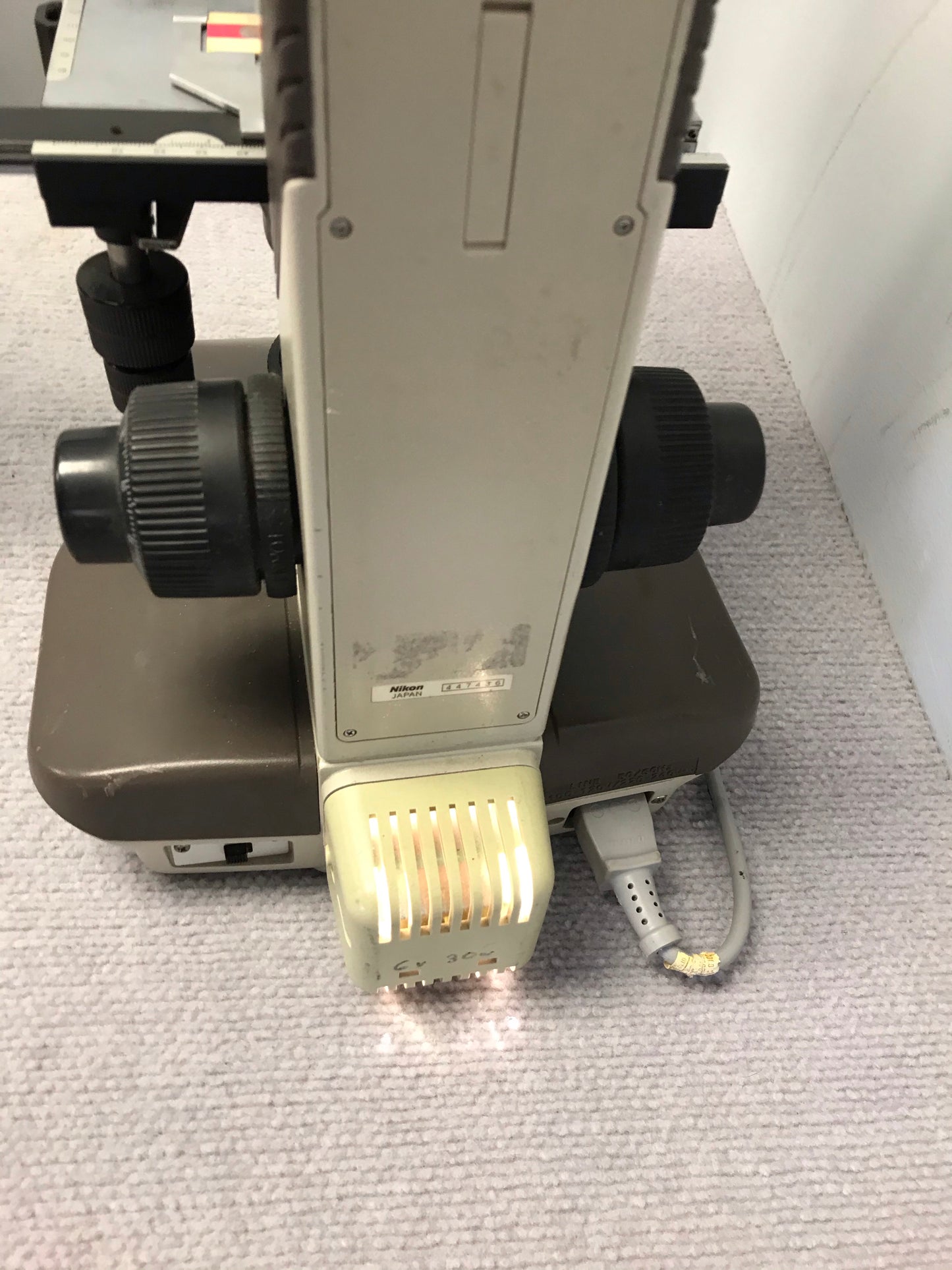 Nikon Labophot-2 Microscope + Dual Head Teaching Microscope Tested! 4 Objectives