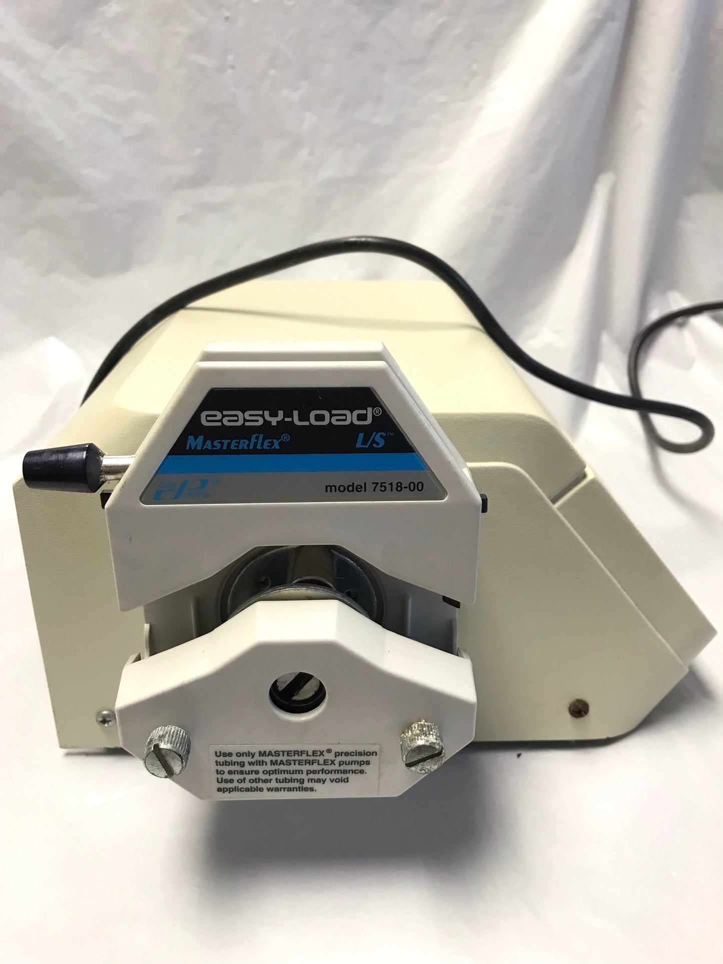 600 RPM Cole-Parmer Masterflex Peristaltic Pump Easy-Load Pump Head  7524-10
