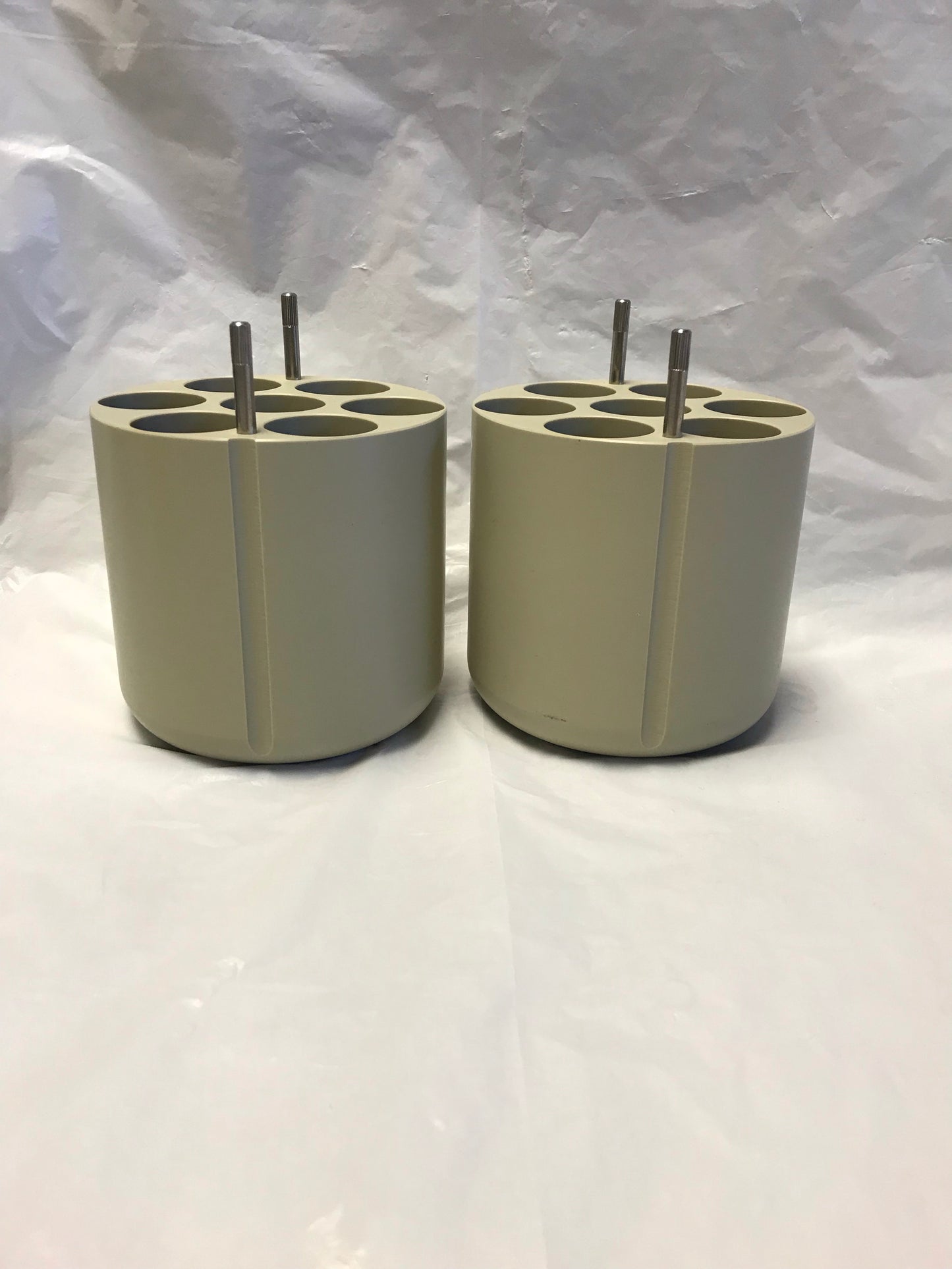 set of two Beckman Coulter 393266 Conical Tube Adapter 7x50ml
