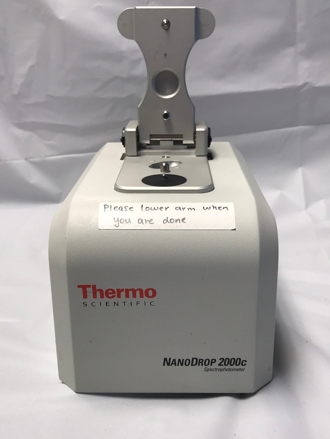 Thermo Scientific Nanodrop 2000c UV-VIS Spectrophotometer