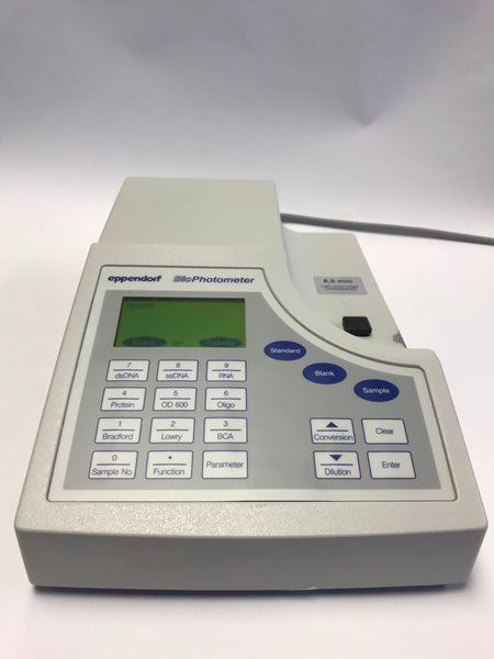 Eppendorf 6131 BioPhotometer Spectrophotom UV/Vis DNA RNA Oligo Protein Bacteria