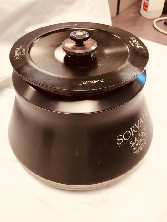 SORVALL SLA-1500 SUPER-LITE CENTRIFUGE ROTOR - AUTOCLAVABLE with 6 50ml adapter