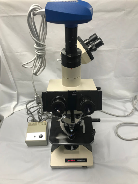 Olympus Microscope  BH2 BH-2 Teaching microscope  4x 10x 20x 40x