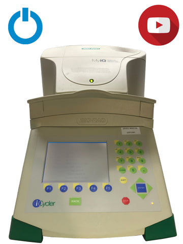 BIO RAD MyiQ Single Color Real-Time PCR Detection System 582BR iCycler + 569BR MyiQ
