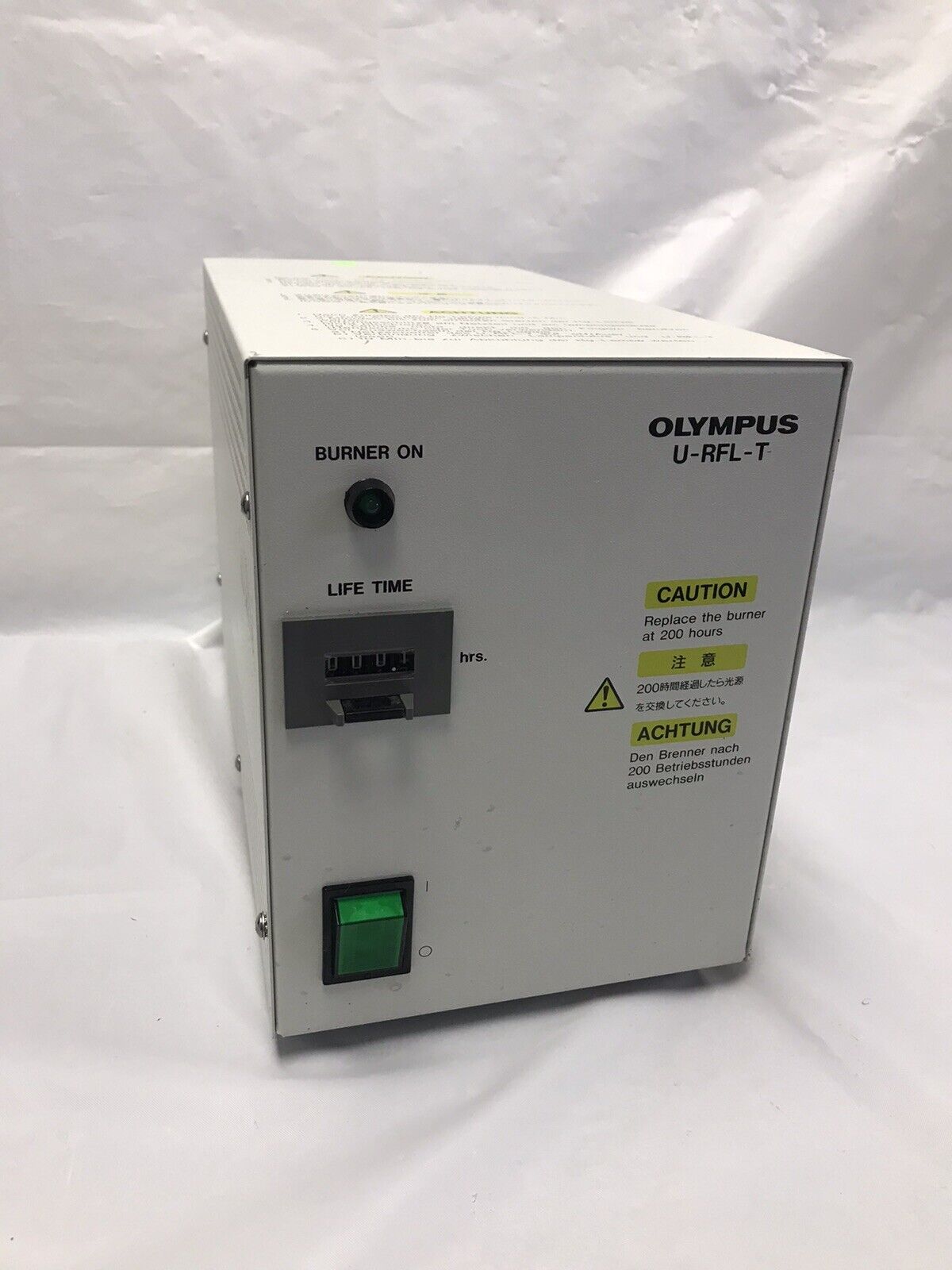 Olympus U- RFL - T - 200 Power Supply 100W High Pressure Mercedes Burner Ballast