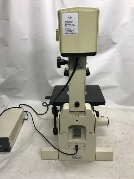 Nikon Diaphot 300 Inverted Phase Contrast Microscope w 4 Objectives