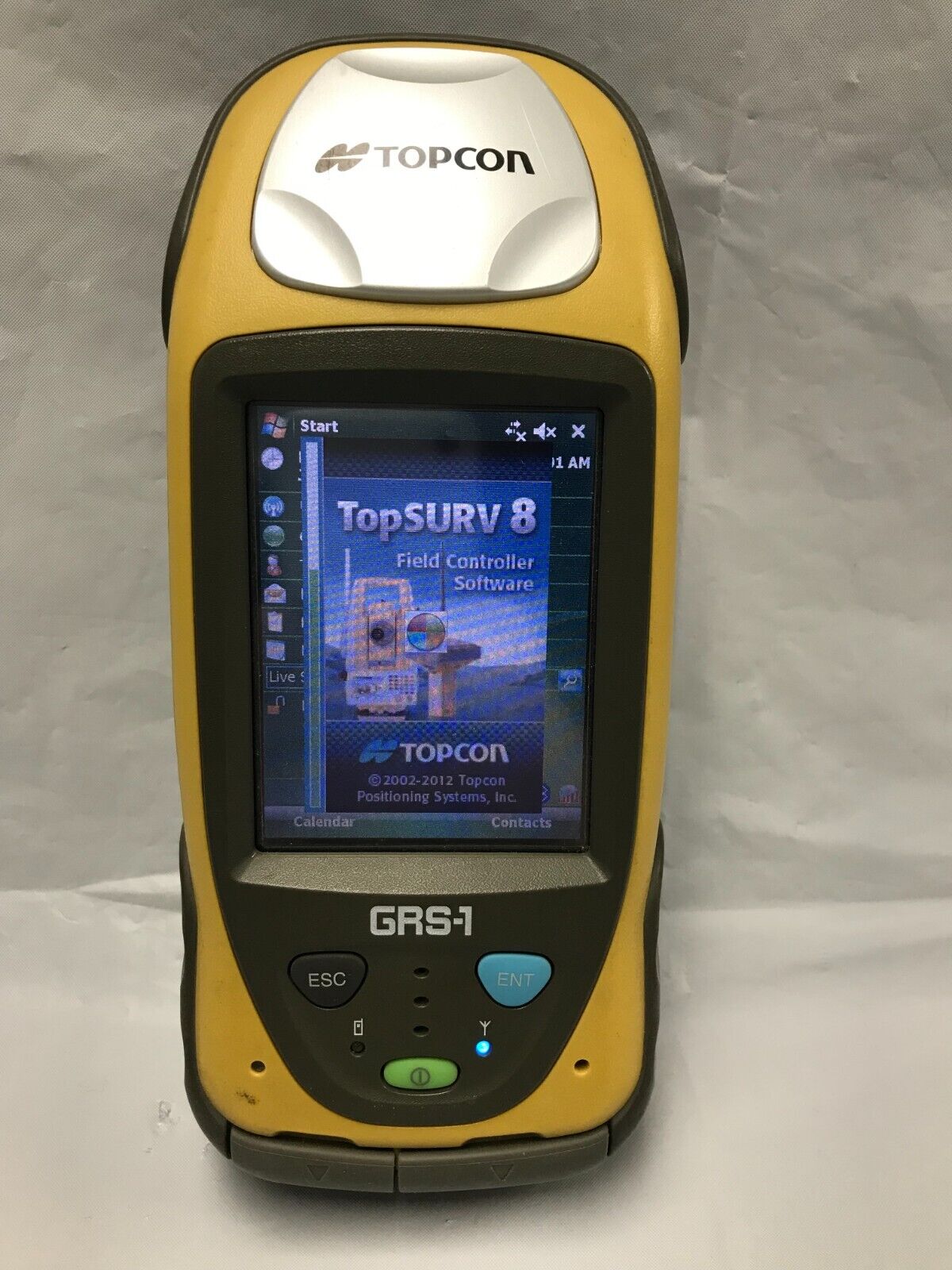 Topcon GRS-1 Field Controller w/ TopSURV V8.2.2 GRS1 & Optical GIS TRU 2.5 PG-A5 gps