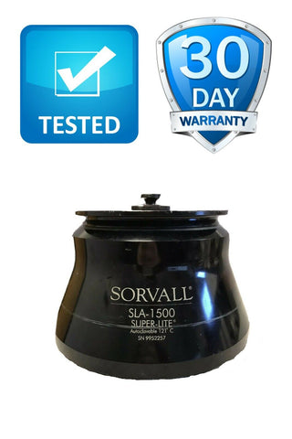 SORVALL SLA-1500 SUPER-LITE CENTRIFUGE ROTOR - AUTOCLAVABLE with 6 50ml adapter