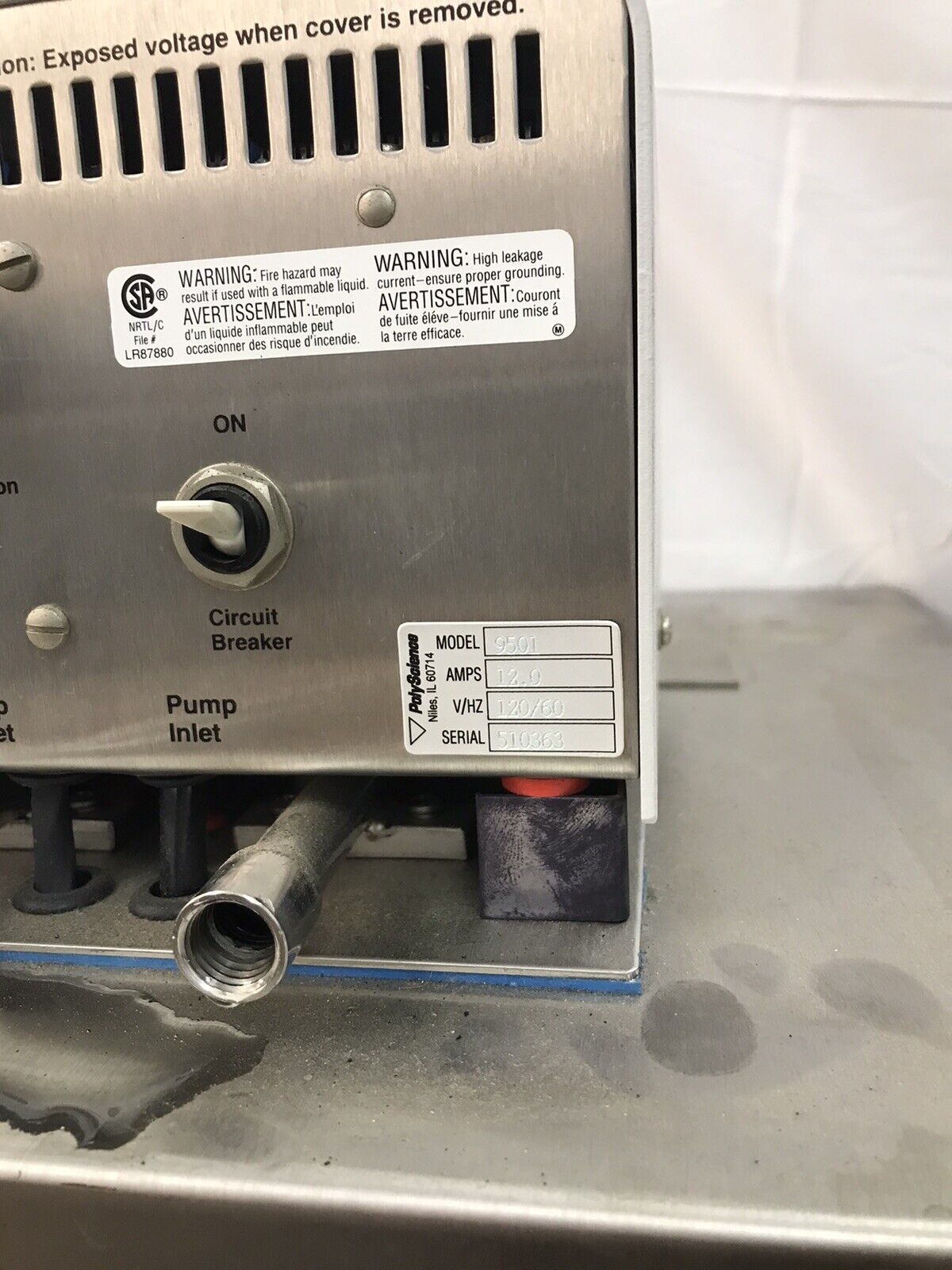 Polyscience 9501 Digital Heating Chilling Recirculating Water Bath Video Working