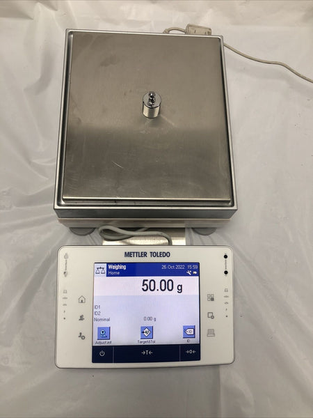 Mettler Toledo Delta Range Precision Scale XPE6002SDR Tested Warranty Video