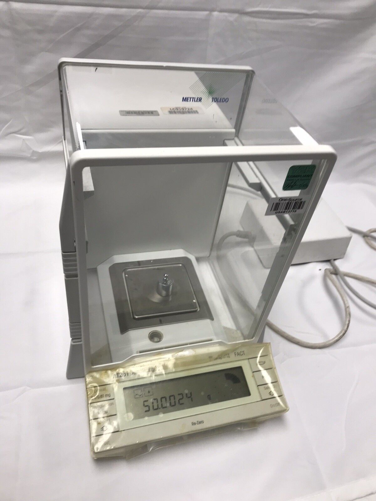 Mettler AT261 AT 261 digital  scale balance analytical delta range 0.1mg Video warranty