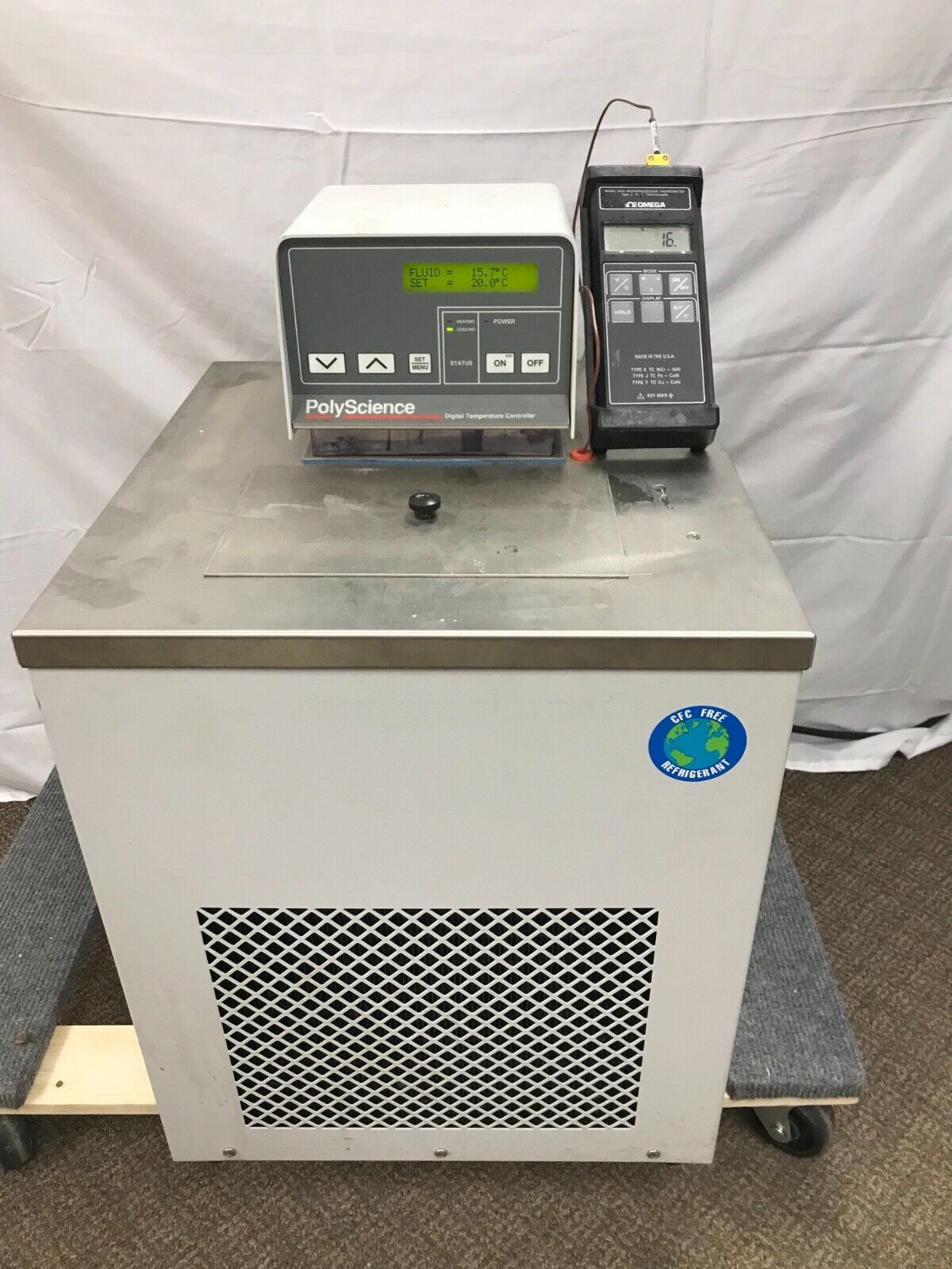 Polyscience 9501 Digital Heating Chilling Recirculating Water Bath Video Working