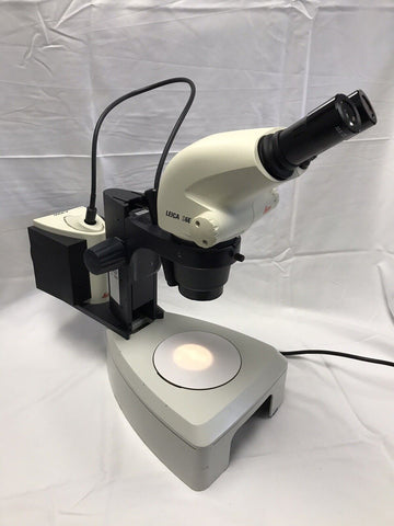 Leica S6E Stereo Zoom Microscope With Stand Light Source & 10x Eyepieces Tested