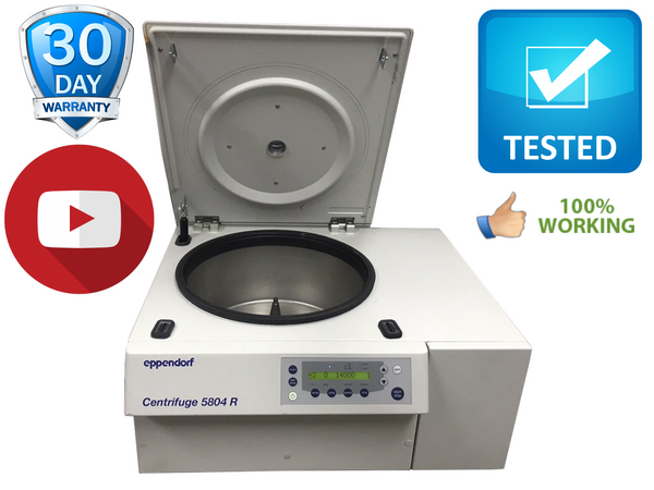 Eppendorf Centrifuge 5804R Refrigerated Tested Working Video Wired 5-20P