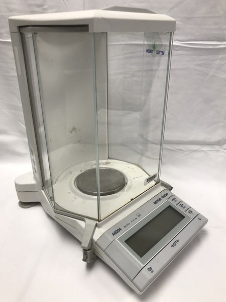 Mettler AG204 Analytical Lab Balance With Power Supply 210g@0.1mg  tested working