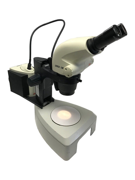 Leica S6E Stereo Zoom Microscope With Stand Light Source & 10x Eyepieces Tested