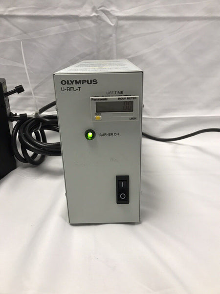 Olympus U-RFL-T Microscope Power Supply w/ U-LH100HGAPO Lamp