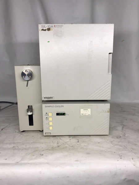 Shimadzu SIL-10A with Sample Cooler and Syringe Pump