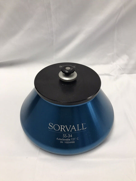 Sorvall SS-34 Autoclavable Rotor 8 x 50mL 25,000 RPM Tested Warranty DuPont