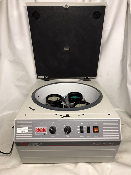 Beckman Coulter BenchTop Centrifuge  Allegra 6 GH-3.8 Rotor Tested Video