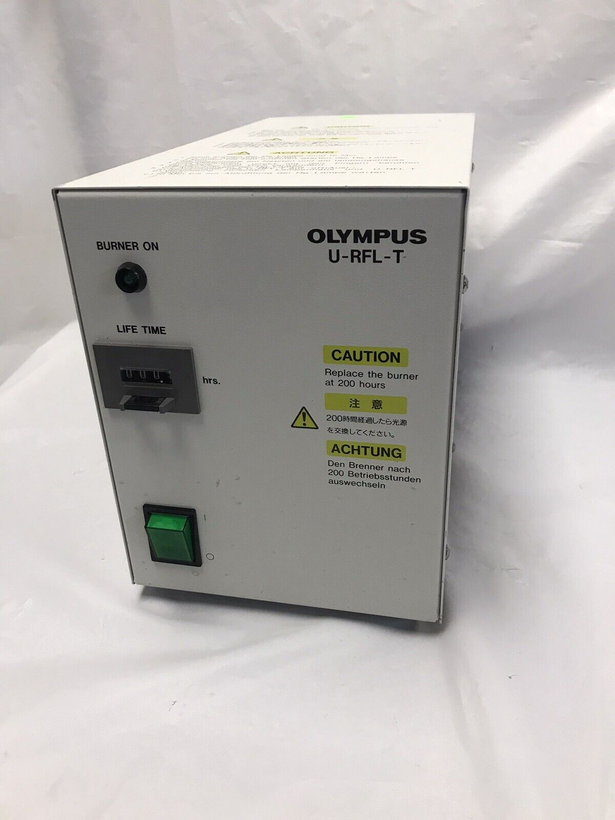 Olympus U- RFL - T - 200 Power Supply 100W High Pressure Mercedes Burner Ballast