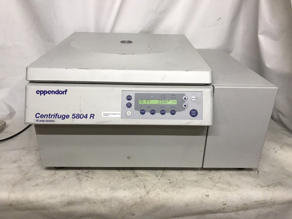Eppendorf Refrigerated Centrifuge 5804R Tested Working Video