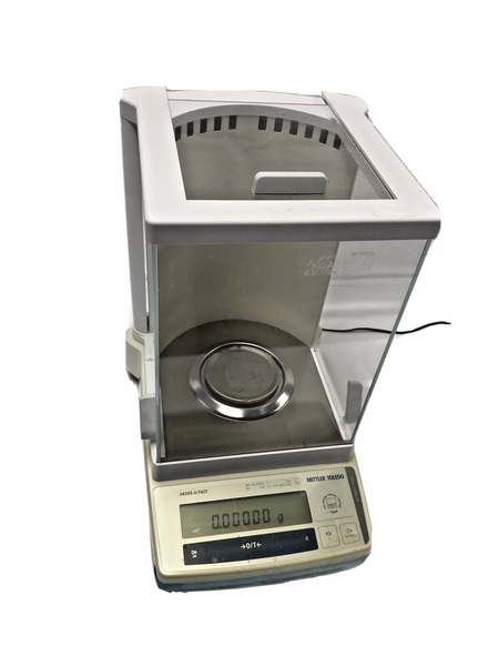 Mettler Toledo AB265-S FACT d=0.01/0.1mg Max=61g/220g Min=1mg Laboratory Scale