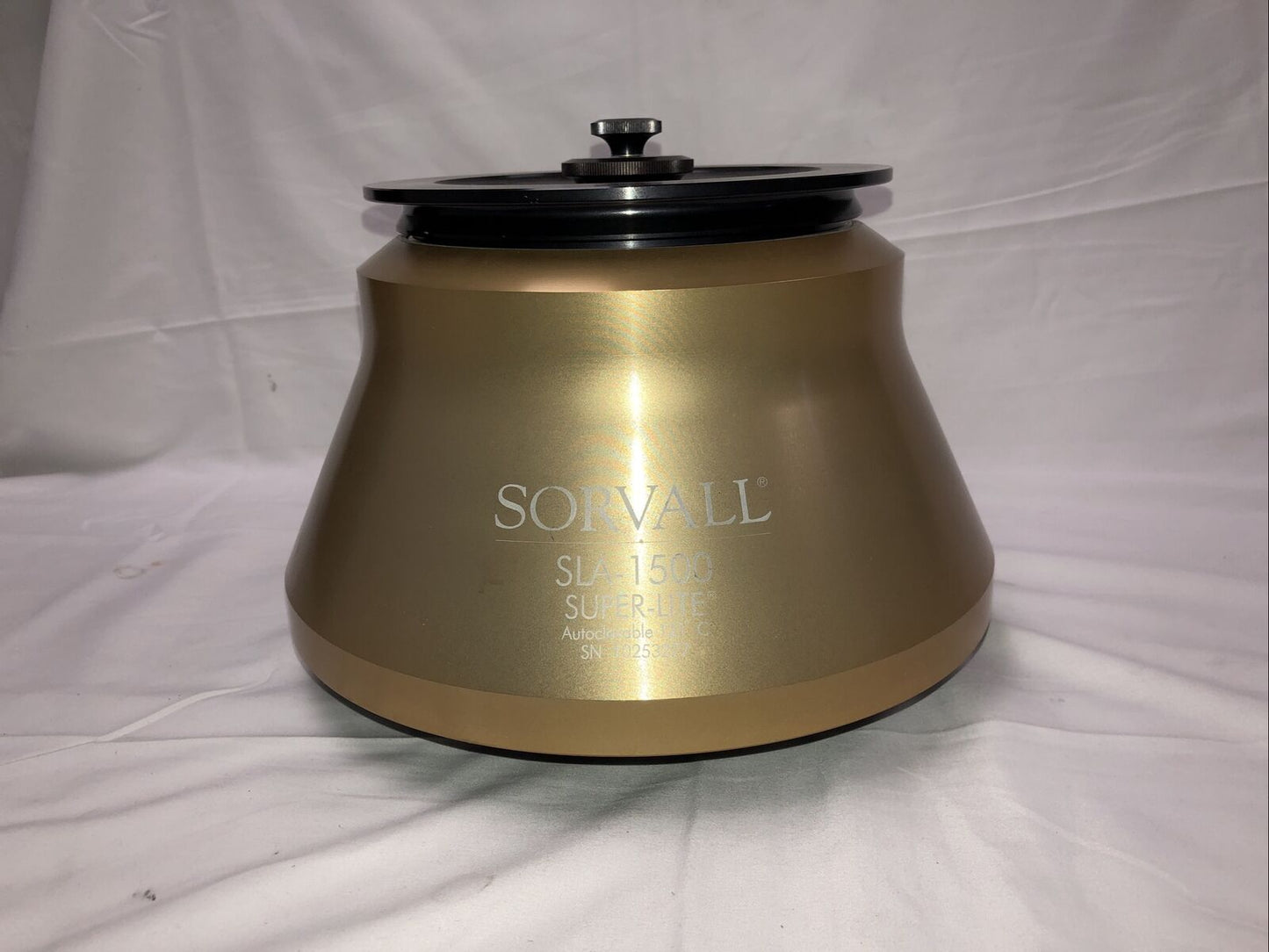 Sorvall SLA-1500 Super-Lite Autoclavable 121°C 6 Position Rotor (6 x 250mL) GOLD