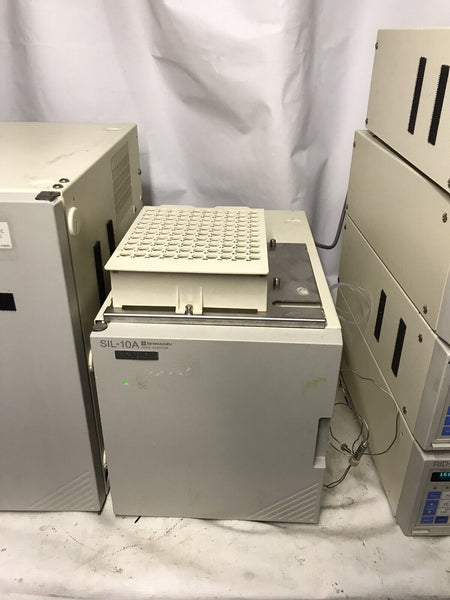 Shimadzu Chromatography System LC-10A RID-10A SCL-10A SIL-10A CTO-10A SCL-10A